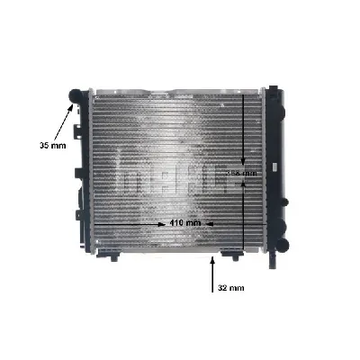 Hladnjak, hlađenje motora MAHLE CR 275 000S IC-G08P9W