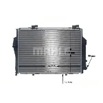 Hladnjak, hlađenje motora MAHLE CR 307 000S IC-G08PAX