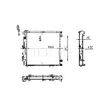 Hladnjak, hlađenje motora MAHLE CR 339 000S IC-G08FID