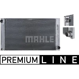 Hladnjak, hlađenje motora MAHLE CR 577 000P IC-G08FIV