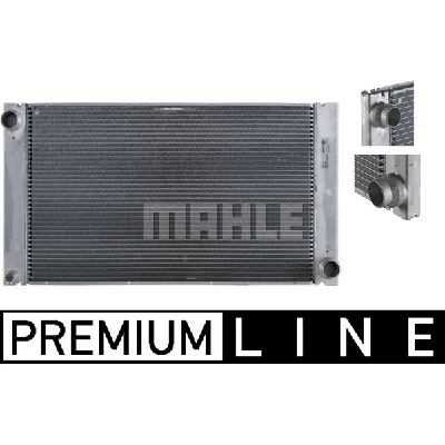 Hladnjak, hlađenje motora MAHLE CR 577 000P IC-G08FIV