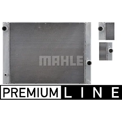Hladnjak, hlađenje motora MAHLE CR 580 000P IC-G08FIW