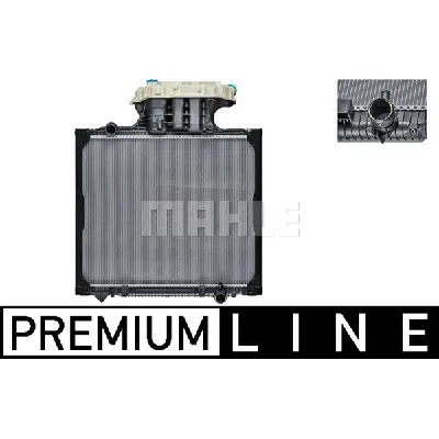 Hladnjak, hlađenje motora MAHLE CR 702 000P IC-G08FJB