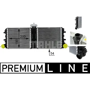 Hladnjak, hlađenje motora MAHLE CR 77 000P IC-G08FHP