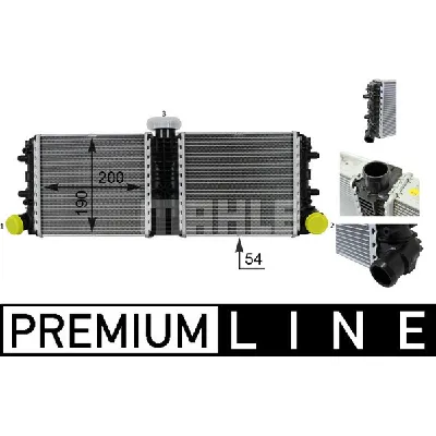 Hladnjak, hlađenje motora MAHLE CR 77 000P IC-G08FHP