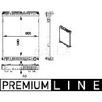 Hladnjak, hlađenje motora MAHLE CR 771 000P IC-G08FJK