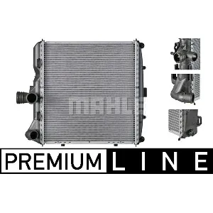 Hladnjak, hlađenje motora MAHLE CR 817 000P IC-G08FJR