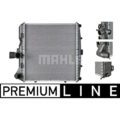 Hladnjak, hlađenje motora MAHLE CR 817 000P IC-G08FJR