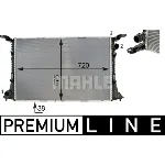 Hladnjak, hlađenje motora MAHLE CR 82 000P IC-G08FHS