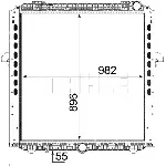 Hladnjak, hlađenje motora MAHLE CR 865 000P IC-G08FJU