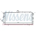Hladnjak, hlađenje motora NISSENS NIS 60010 IC-472338