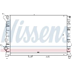 Hladnjak, hlađenje motora NISSENS NIS 60038 IC-472358