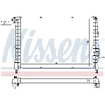 Hladnjak, hlađenje motora NISSENS NIS 60058 IC-A3587F
