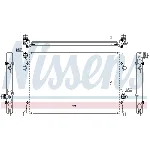 Hladnjak, hlađenje motora NISSENS NIS 60352 IC-C13F9E