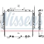 Hladnjak, hlađenje motora NISSENS NIS 606068 IC-AAC759