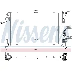 Hladnjak, hlađenje motora NISSENS NIS 606453 IC-AAC785