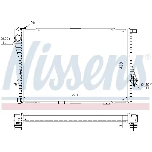 Hladnjak, hlađenje motora NISSENS NIS 60648 IC-472432
