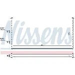 Hladnjak, hlađenje motora NISSENS NIS 606517 IC-G0PHBG