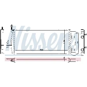 Hladnjak, hlađenje motora NISSENS NIS 606763 IC-G0QQ1V
