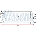 Hladnjak, hlađenje motora NISSENS NIS 606843 IC-G0Q9JO