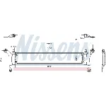 Hladnjak, hlađenje motora NISSENS NIS 606955 IC-G0WBGG