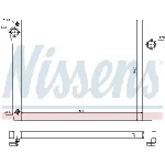 Hladnjak, hlađenje motora NISSENS NIS 60768 IC-B3B132