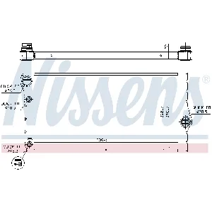 Hladnjak, hlađenje motora NISSENS NIS 60769 IC-B3B133