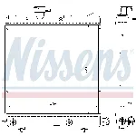 Hladnjak, hlađenje motora NISSENS NIS 60979 IC-364549
