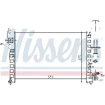 Hladnjak, hlađenje motora NISSENS NIS 61230 IC-410698