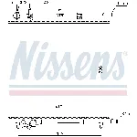 Hladnjak, hlađenje motora NISSENS NIS 61284 IC-9D27E0