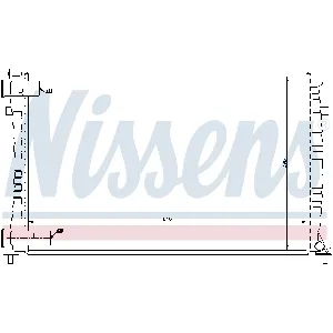 Hladnjak, hlađenje motora NISSENS NIS 61322 IC-472511