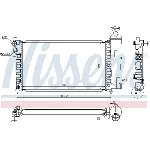 Hladnjak, hlađenje motora NISSENS NIS 61347 IC-A96197