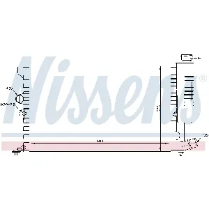 Hladnjak, hlađenje motora NISSENS NIS 61399A IC-473274