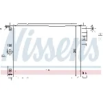 Hladnjak, hlađenje motora NISSENS NIS 61644 IC-A358C0