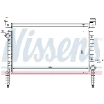 Hladnjak, hlađenje motora NISSENS NIS 61769 IC-A358D0