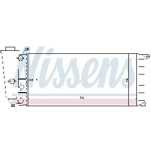 Hladnjak, hlađenje motora NISSENS NIS 61837 IC-364572