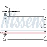 Hladnjak, hlađenje motora NISSENS NIS 61844 IC-364574