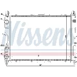 Hladnjak, hlađenje motora NISSENS NIS 61869 IC-472870