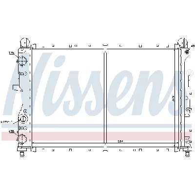 Hladnjak, hlađenje motora NISSENS NIS 61873 IC-A96183