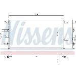 Hladnjak, hlađenje motora NISSENS NIS 61966 IC-DACF12