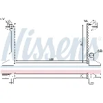 Hladnjak, hlađenje motora NISSENS NIS 62177 IC-A9616C