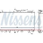 Hladnjak, hlađenje motora NISSENS NIS 62279A IC-364631