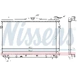 Hladnjak, hlađenje motora NISSENS NIS 62298 IC-472764