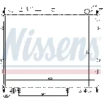 Hladnjak, hlađenje motora NISSENS NIS 62435 IC-472924