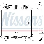 Hladnjak, hlađenje motora NISSENS NIS 62516 IC-364659