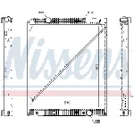 Hladnjak, hlađenje motora NISSENS NIS 62653A IC-9D282B