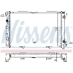 Hladnjak, hlađenje motora NISSENS NIS 62670A IC-364863