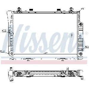 Hladnjak, hlađenje motora NISSENS NIS 62746A IC-473018