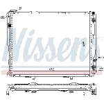 Hladnjak, hlađenje motora NISSENS NIS 62762A IC-473028