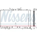 Hladnjak, hlađenje motora NISSENS NIS 62868A IC-9EA032